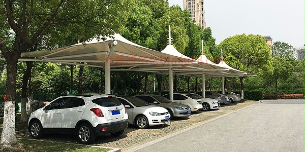 南京市车棚设计安装施工 膜结构车棚