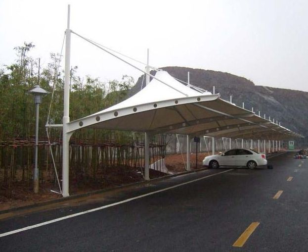 无锡停车场车棚安装公司按需定制-无锡佰特膜结构工程施工团队